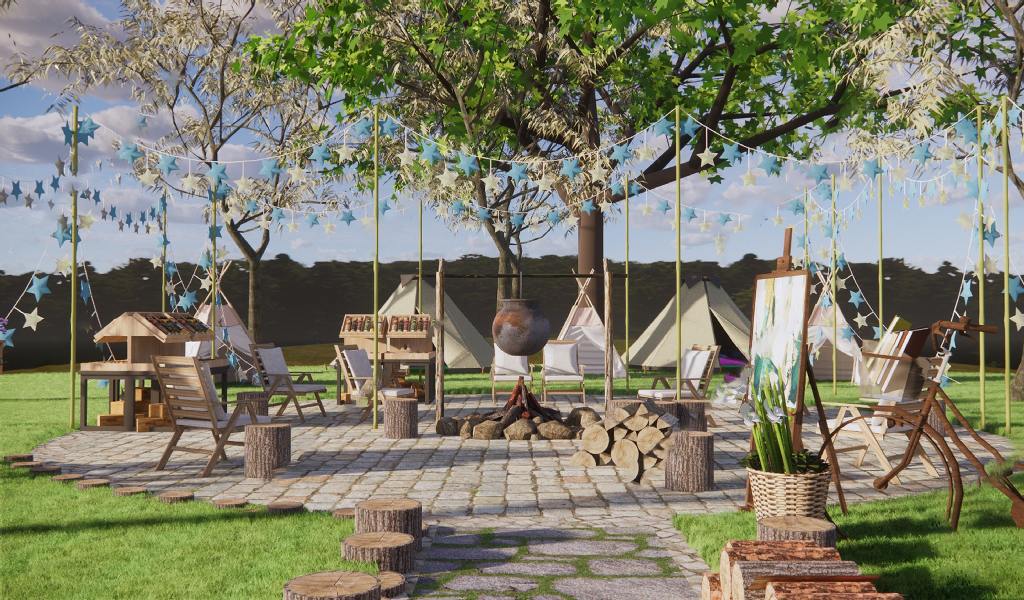 330 MODEL LỀU TRẠI